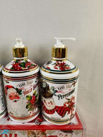 (2) Home&Body Seasons of Joy Liquid Hand Wash 4 x 636ml - New (1) No Box - Roller Auctions