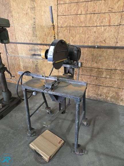 Baldor Three-Phase Metal Cutting Saw with Stand