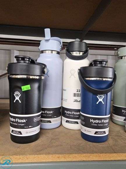 (4) Hydro Flask Bottles