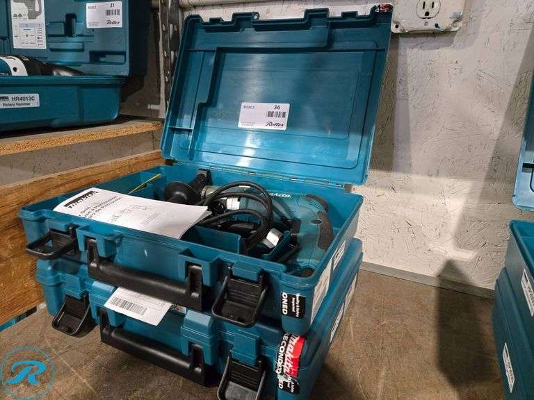 (2) Makita HP2050 Hammer Drills with Cases