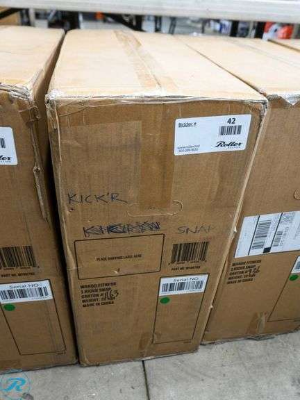 Wahoo KICKR SNAP Smart Bike Trainer - Roller Auctions