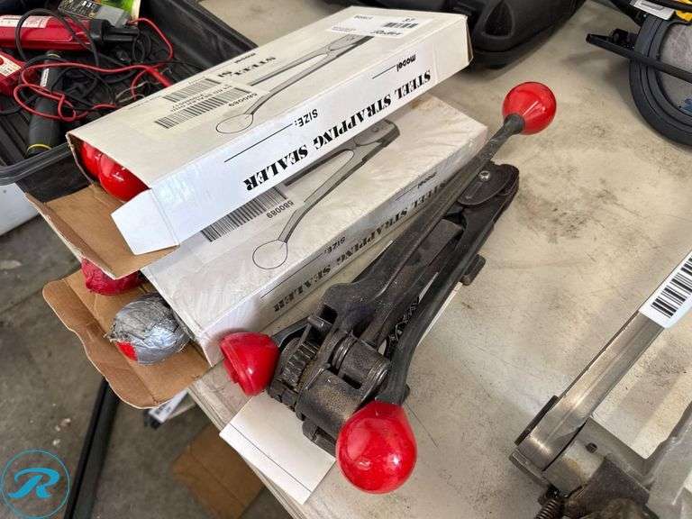 (3) Steel Strapping Sealer Tools - Roller Auctions