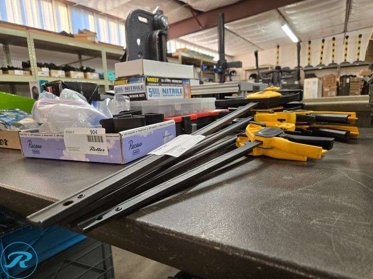 (7) DeWalt Bar Clamps - Roller Auctions