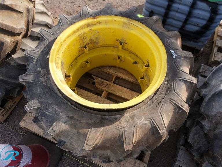 (2) Firestone 11.2-24 Equipment Tires w/ Rims - Roller Auctions