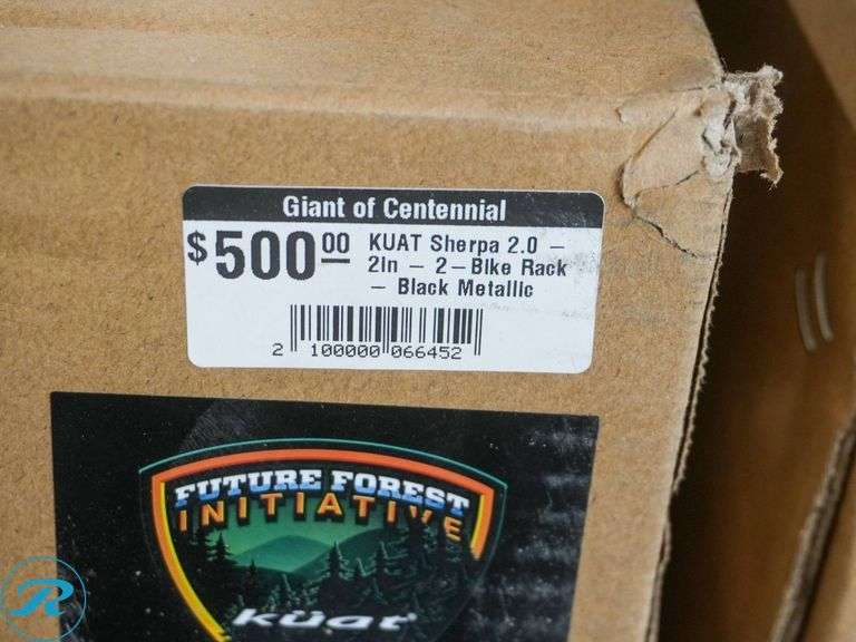 Kuat Sherpa 2.0 Hitch Mounted 2-Bike Rack - Roller Auctions