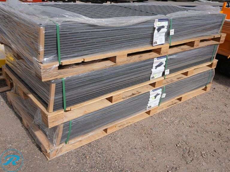 (15) New IR IRGPM Ground Protection Mats, 4' x 8' x 0.5" Thickness - Roller Auctions