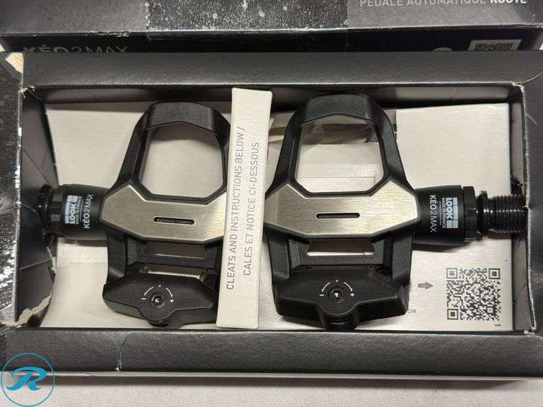 Look Keo 2 Max Road Bike Pedal Set - Roller Auctions