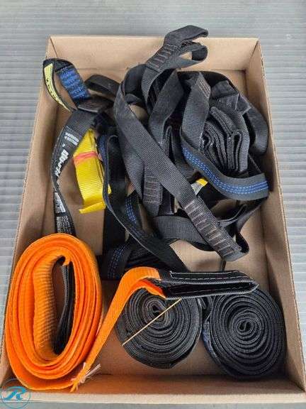 Recovery and Tie-Down Straps - Roller Auctions