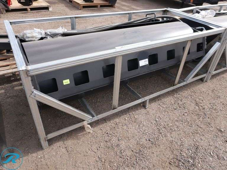 New JCT Hydraulic Vibratory Roller Attachment To Fit Skid Steer Loader, 72" - Roller Auctions