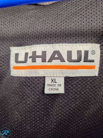 U-Haul Branded Hooded Jacket, Size XL - Roller Auctions