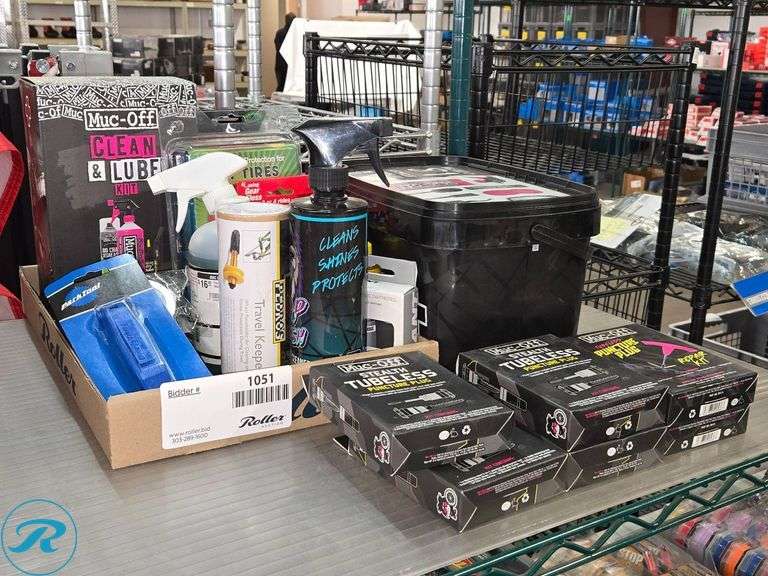 Muc-Off Bicycle Care and Repair Kits with Accessories - Roller Auctions