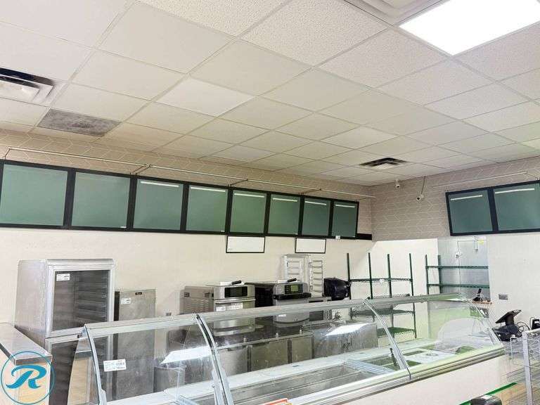 (5) Magnetic Wall Mount Lighted Menu Boards, 48″