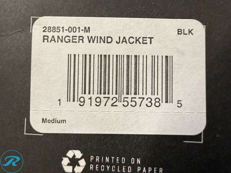 Fox Ranger Men’s Wind Jacket, Size M - Roller Auctions