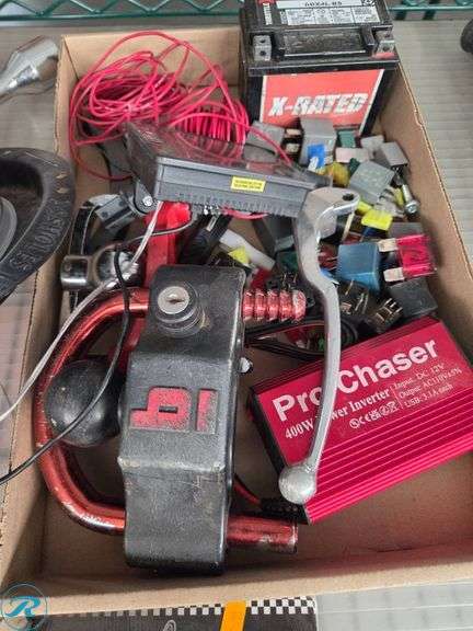 Automotive Tools and Accessories Including Brake Pads and Battery Inverter - Roller Auctions