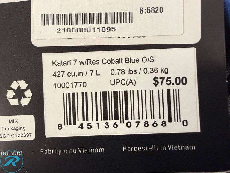 (2) Osprey Katari 7L Hydration Packs - Roller Auctions