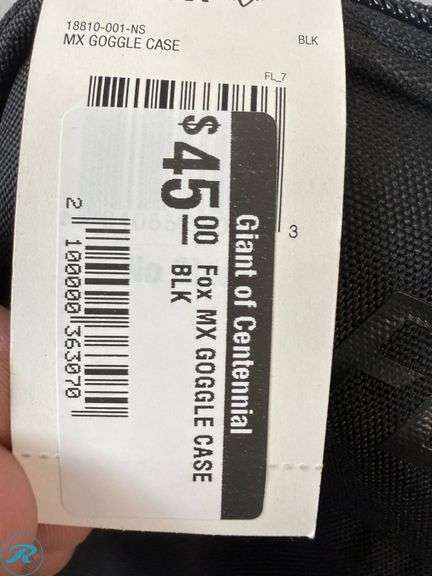 (3) Fox MX Goggle Cases - Roller Auctions