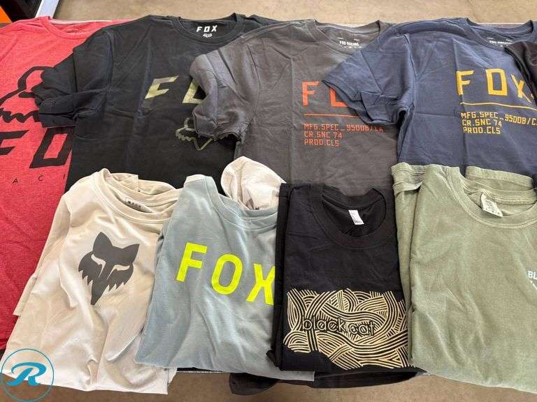 (10) Men’s Cycling T-Shirts, Size L - Roller Auctions