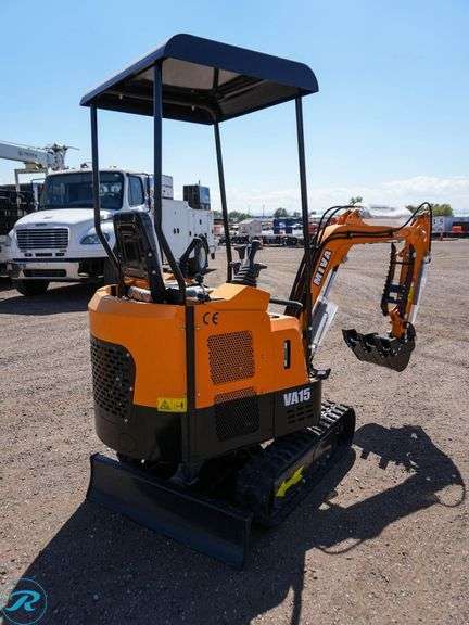 New 2025 Miva VA15P Mini Excavator - Roller Auctions