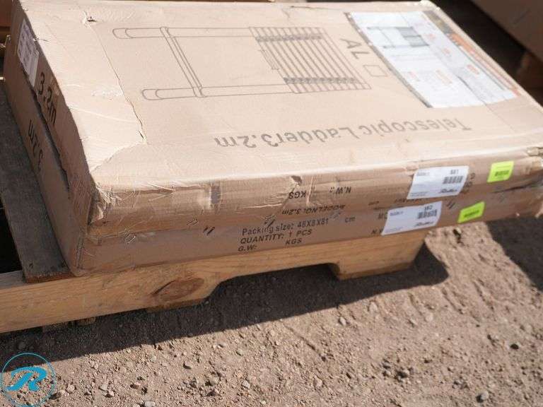 New Land Honor LHR-TL11 10.5' Telescoping Ladder - Roller Auctions