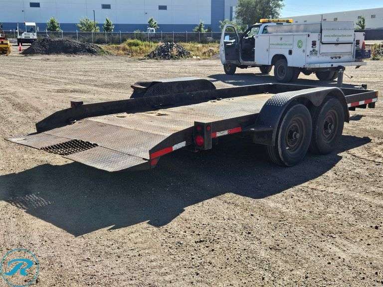 2008  Superior  T/A Tilt Deck Equipment Trailer - Roller Auctions