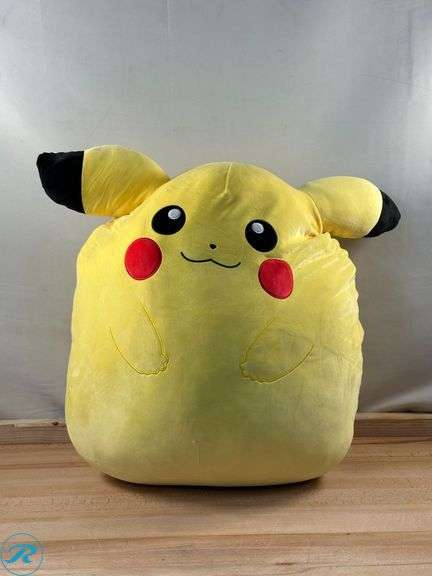 (2) Zuru: Snackles, Candy Cane, Amy- New; Squishmallows 24” Pokémon Plush, Pikachu- Like New - Roller Auctions
