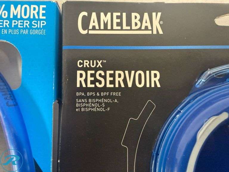 (2) CamelBak Crux Reservoirs, 3L and 2L - Roller Auctions