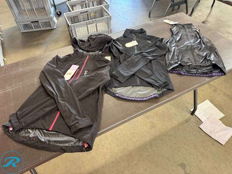 (3) Liv Women’s Rain Jackets, Size XS - Roller Auctions