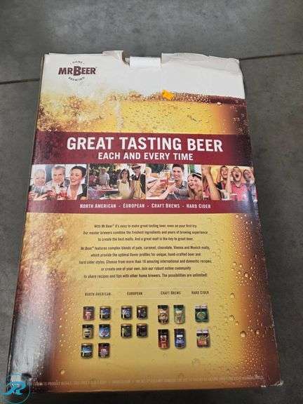 Mr. Beer Home Brewing Beer Kit - Roller Auctions