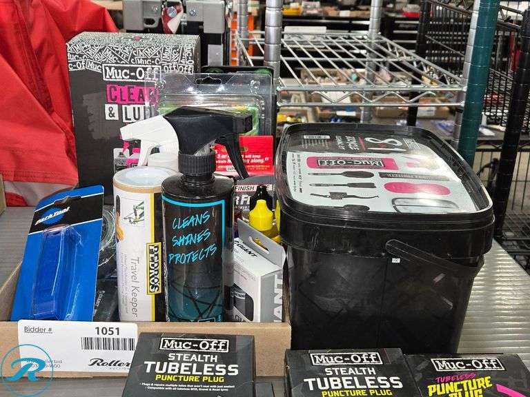 Muc-Off Bicycle Care and Repair Kits with Accessories - Roller Auctions