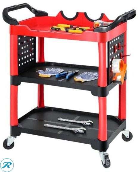 New Land Honor LHR-BLC1106 3-Tier Tool Cart - Roller Auctions
