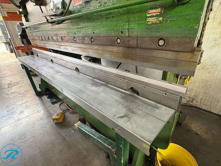 Dries & Krump Chicago 810-C Mechanical Press Brake, S/N L-19275, 50/75 Ton Capacity - Roller Auctions