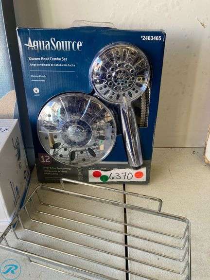 (3)Assortment-Bathroom Accessories. Included: Centerset Bath Faucet 4" 2 handles, Moen Towel Bars, Shower Head Combo Set - Roller Auctions