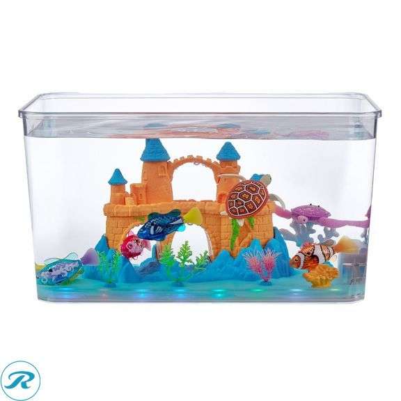 Robo Alive Light Up Aquarium Set - New - Roller Auctions