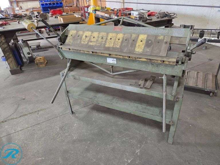 Connecticut Bending Brake Model U-416 by W. Whitney Stueck, Inc.