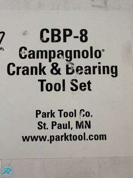 Park Tool Co. CBP-8 Campagnolo Crank & Bearing Tool Set - Roller Auctions