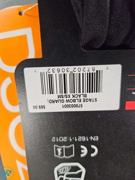 (4) Troy Lee Designs Stage Elbow Guards, Black, XS/SM - Roller Auctions