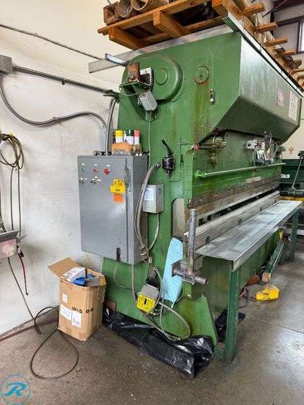 Dries & Krump Chicago 810-C Mechanical Press Brake, S/N L-19275, 50/75 Ton Capacity - Roller Auctions