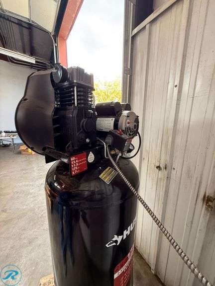 Husky C630H Vertical Air Compressor, 2-Stage, 175 Psi, 60 Gallon - Roller Auctions