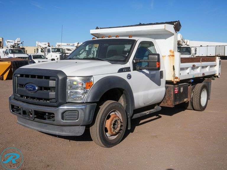 2014 Ford F550 Super Duty Landscape Dump Truck - Roller Auctions
