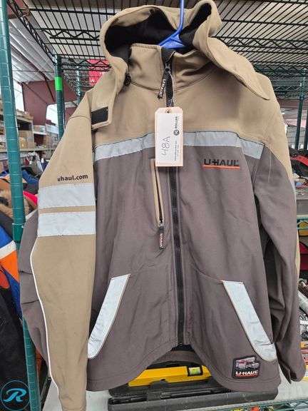 U-Haul Branded Hooded Jacket, Size XL