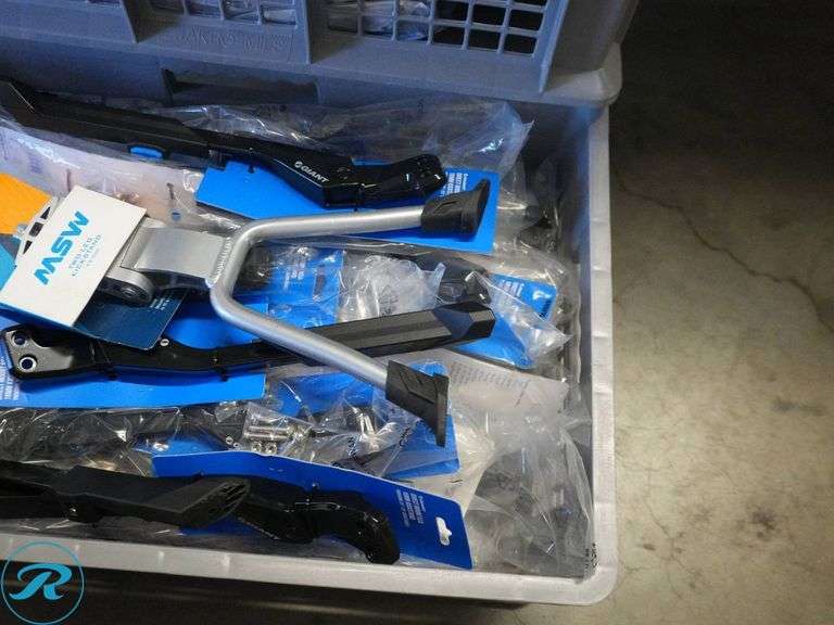 (2) Crates of MSW and Giant Brand Kickstands - Roller Auctions