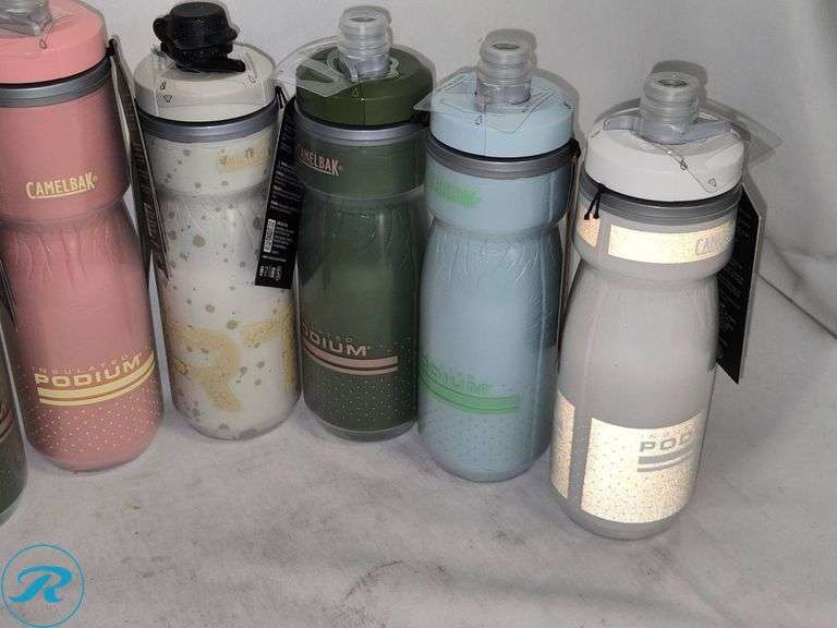 (7) CamelBak Podium Water Bottles - Roller Auctions