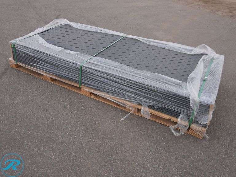 (15) New IR IRGPM Ground Protection Mats, 4' x 8' x 0.5" Thickness - Roller Auctions