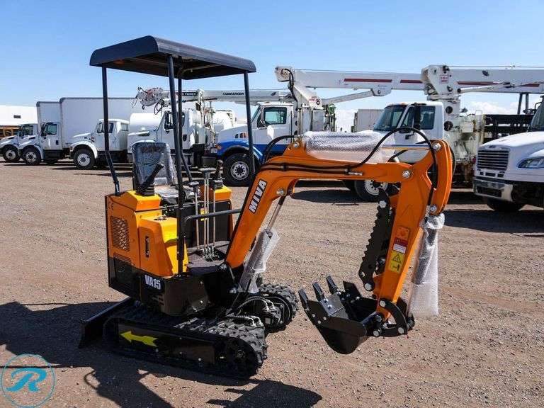 New 2025 Miva VA15P Mini Excavator - Roller Auctions
