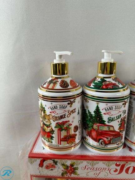 (2) Home&Body Seasons of Joy Liquid Hand Wash 4 x 636ml - New (1) No Box - Roller Auctions