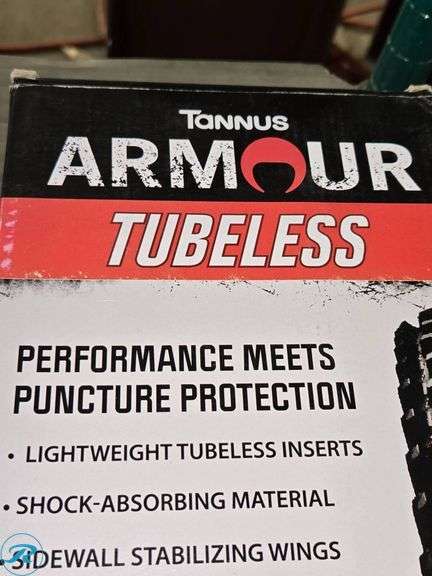 (2) Tannus Armour Tubeless Inserts for 29-Inch Tires, 2.1-2.6 Width Compatibility - Roller Auctions