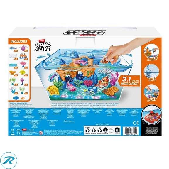 Robo Alive Light Up Aquarium Set - New - Roller Auctions