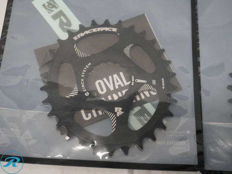 (2) RaceFace Oval Cinch Chainrings, 30T and 34T - Roller Auctions