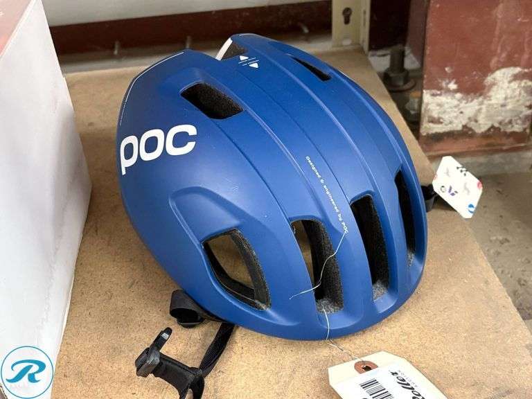 POC Ventral MIPS Bicycle Helmet, Lead Blue Matt, Size M/54-59 cm - Roller Auctions