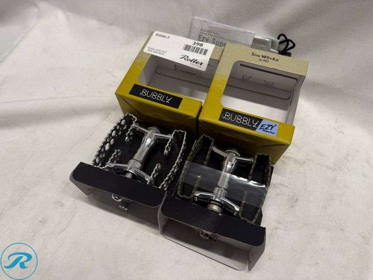 (2) MKS Sim Works Bubbly Pedal Sets - Roller Auctions